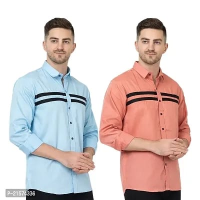 Trendy Wear Beach Style Combo Shirts For Men | Men’s Shirts Pack of 2 | Cotton Shirts For Men