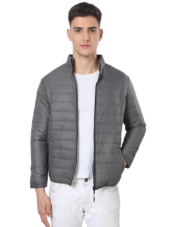 Nylon Quilted Puffer Jacket For Mens | Bomber Jacket For Mens Mens Jacket Online Shopping