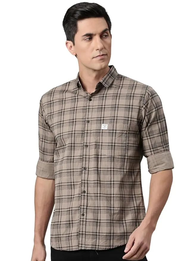 Stylish and Comfortable Slim Fit Checked Shirt for Men | Checked Shirt For Men